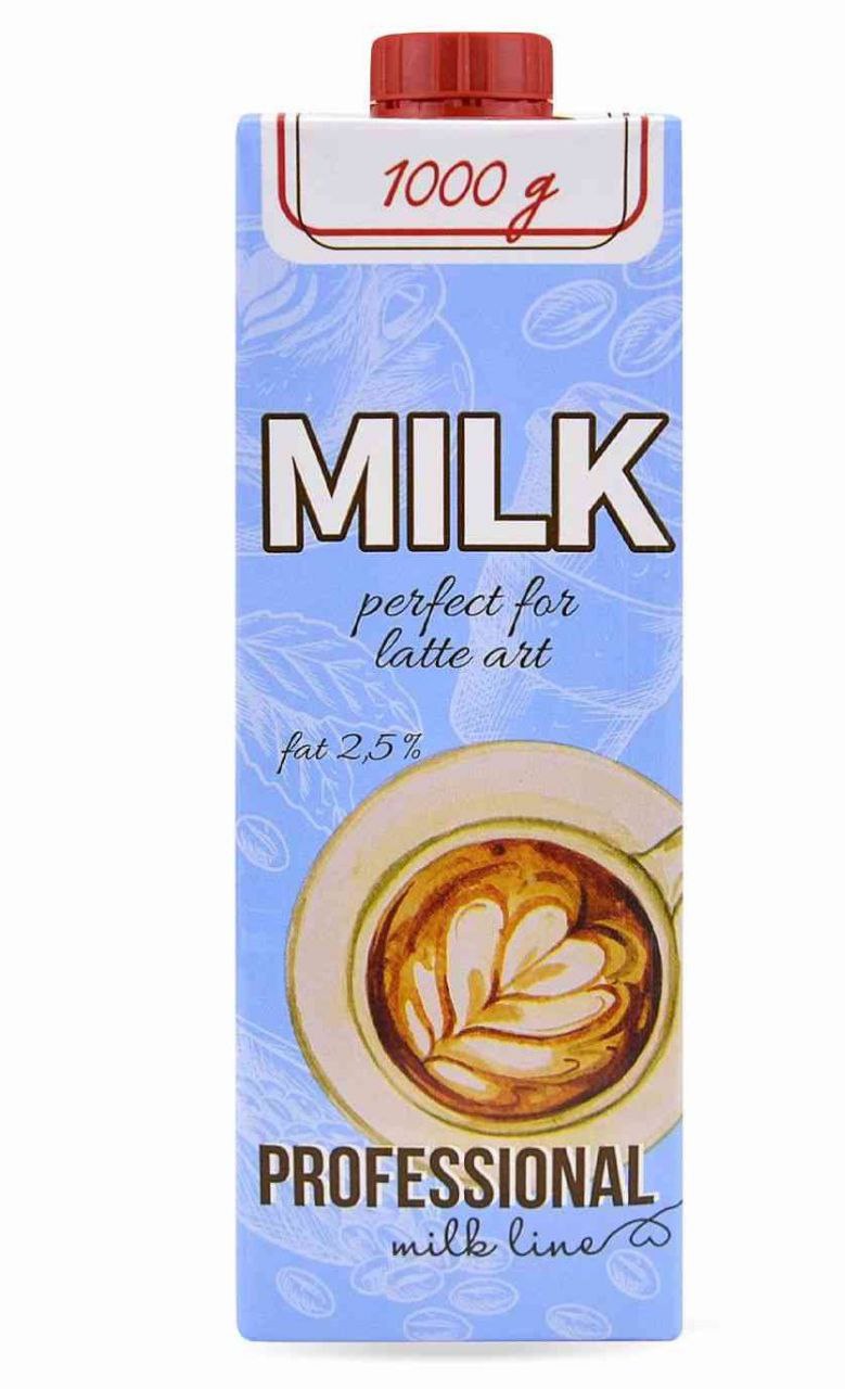 Молоко ультрапастеризоване 2,5% Professional Line (HoReCa) ТВА 1кг